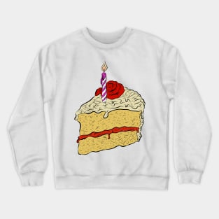 Sometimes I cut myself... a piece of cake Crewneck Sweatshirt